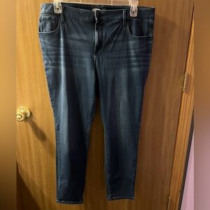 Old Navy Size 18 Women's Skinny Jeans - Dark Blue